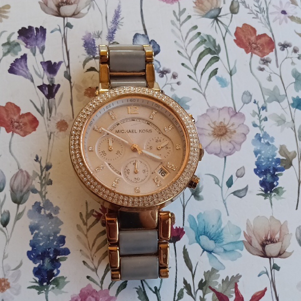 Michael Kors Gold and Silver Women's Watch